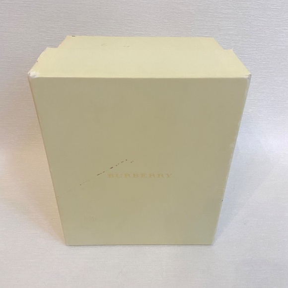 Burberry Black Plush Bear w/ Red Scarf – Classic Check Accents – Boxed w COA - Picture 4 of 4